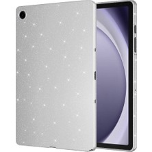 Zivo Galaxy Tab S8 Kılıf Dökülmeyen Simli Kamera Korumalı Darbe Önleyici Silikon Zıvo