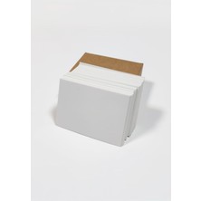 Esila Kağıtçılık Beyaz Kartvizit Boş 5,5 x 7,5 cm (200) Adet Kutulu (0,24 Kg)