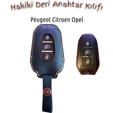 Minimalim Leather Craft Jeep Akıllı Anahtar Deri Kılıfı - Hakiki Deri El Yapımı