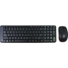 Logitech Logıtech MK220 Kablosuz Set mm Q Tr USB Siyah 920-003163