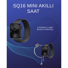Motto Ticaret Sq-16 Mini Series 10 Akıllı Saat | Spor Modları, Bildirim ve Müzik Kontrolü