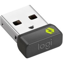 Kaia Life Logıtech Bolt USB Unıfyıng Receıver, 956-000008, USB Kablosuz Alıcı, 6 Cihaz Için Tek Alıcı
