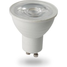 tp Buğz 1 Adet Noas YL91 0701 M 7W Mercekli LED Çanak Ampül 6500K Beyaz Işık GU10 Duy