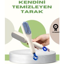 Teknodayım Teknocanmarketing Anti-Statik Saç Tarağı – Kolay Temizlenebilir, Silikon Masaj Uçlu, Kompakt B