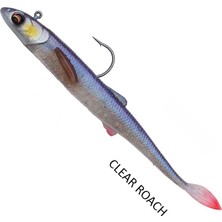 Savage Gear Flying Minnow 12GR 10CM Silikon Balık Clear Roach