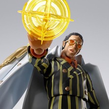 Bandai Bandaı Tamashıı Natıons One Piece 6 Inch Action Figure S.h. Figuarts Exclusive - Borsalino Future Island Egghead Shf Figür