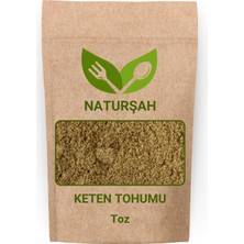 Naturşah Keten Tohumu Toz - Öğütülmüş 50 gr / Linum Usitatissimum