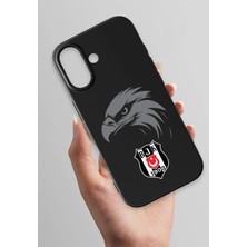 x Dekomus Lisanslı Beşiktaş Iphone 17 Kartal Arma Siyah Silikon Telefon Kılıfı "dekomus Cep Defteri Hediyeli"