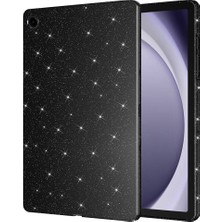 Lucek Cases Galaxy Tab S10 Fe Kılıf Dökülmeyen Simli Kamera Korumalı Darbe Önleyici Silikon Lckc