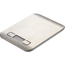 Techfit TF1002 Dijital Hassas LED Ekran Mutfak Terazisi - Inox