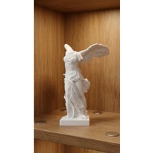 Decorius Semadirek Kanatlı Zaferi 17 cm Dekoratif Heykel Biblo - Louvre Nike Replika