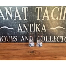 Sanat Taciri 2 Adet Şehir Serisi Rakı Bardağı Bodrum Serisi Rakı Bardağı