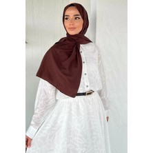 Julude Gülseli Gömlek Etek Tesettür Ikili Takım ( Gömlek Astarsız Etek Astarlıdır) P-00021908