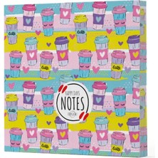 Vivago Art Kahve 10 - Çizgisiz Yan Boyamalı Defter