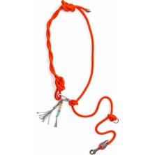Pets Wuu Petswuu Kişiselleştirilebilir Charmlı Hands Free Köpek Gezdirme Tasması | 8 mm Paracord