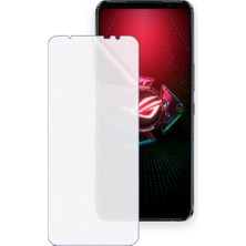 Schitec Asus Rog Phone 5 Uyumlu Ön Yüzey Nano Şeffaf Hidrojel Ekran Koruyucu