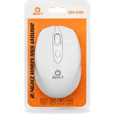 Qpart QM-03W  800/1200/1600 Dpi Ergonomik Kablosuz Mouse