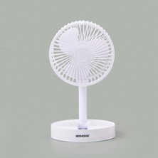 Collapsible Masa Üstü Fan - Beyaz - 17 cm