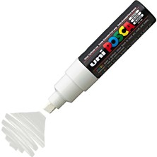 Uni Posca Marker Pc-8k Bold 8.0 mm White