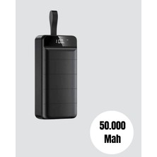 Zero Land Aconcept Ultra Güçlü 50.000 Mah Powerbank – LED Ekranlı, Çoklu Bağlantı Seçenekli, Akıllı Koruma Sistemli Şarj Ünitesi