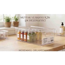 Genel Tedarik Buzdolabı Içi 3'lü Düzenleyici Organizer