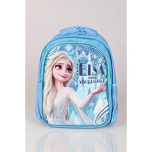 Dekomus Lisanslı Elsa Frozen Snow Crystal Collection Büyük Boy Okul Çantası