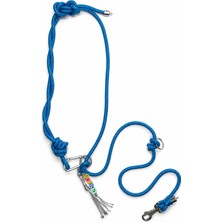 Pets Wuu Petswuu Kişiselleştirilebilir Charmlı Hands Free Köpek Gezdirme Tasması | 8 mm Paracord