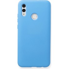 The Gencoo Huawei P Smart 2019 Kılıf Nano Içi Kadife Silikon - Mavi