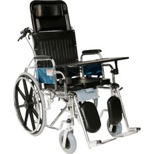 Poylin P615 Banyo Tuvalet Tekerlekli Sandalye