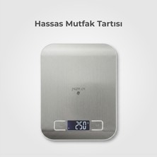 Pure Es P101 Hassas Mutfak Tartısı - Gri