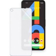 Schitec Google Pixel 4A Uyumlu Ön Yüzey Nano Şeffaf Hidrojel Ekran Koruyucu
