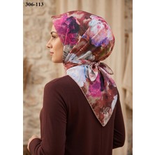 Sharell Desenli Soft Pamuk Eşarp 306-113