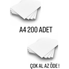 Esila Kağıtçılık Amerikan Bristol Karton A4 210 gr - 200 Adet