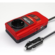MarkEntegra 150W Modifiye Sinüs Dönüştürücü Inverter, 12V-220V Uyumlu
