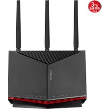 Kaia Life Asus RT-BE86U, BE6800, 4 Port, 6800MBPS, Dual Band, Wifi 7, Aimesh, Aiprotection Pro, Gigabit Extendable Router