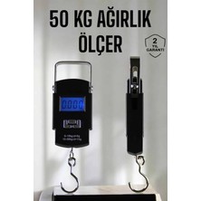 Die Grup Ağırlık Ölçer 50 kg El Terazisi El Kantarı Pilli LED Ekran
