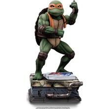 Michelangelo Heykeli - Tmnt Filmi - 1/10 Ölçekli Sanat Eseri - Iron Studios