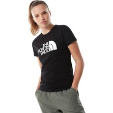 The North Face W S/S Easy Tee Kadın Siyah Outdoor Tişört NF0A4T1QJK31