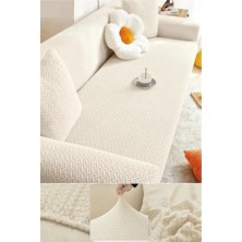 Arife Home Koltuk Örtüsü Tuğla Desen Koltuk Kılıfı Esnek Yıkanabilir 3 Kişilik Bir Adet Sofa Cover