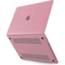 İlk El Grup Apple Macbook Pro 13 2020 Macbook Buzlu Kapak - Pembe