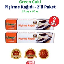 Green Cuki Pişirme Kağıdı 37X50 M "Kutulu" (2'li Kutu)