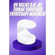 OtoTech Seyehat Tipi Mini Oje Kurutucu Ultraviole Mor Işık Protez Tırnak Kurutucu