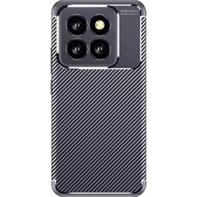 Bezos Mi 14T Pro Kılıf Auto Focus Karbon Kapak - Lacivert