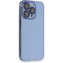 Bezos iPhone 14 Pro Kılıf Armada Lensli Kapak - Sierra Blue