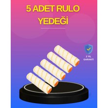 Mossem 5’li Detay Boya Rulo Takımı Pürüzsüz Yüzey Için Ideal