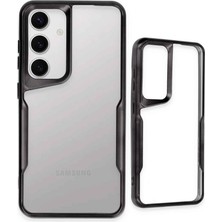 Bezos Galaxy S24 Kılıf Boyi Silikon Kapak - Titan Gri