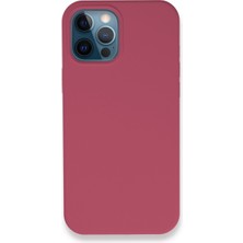 Bezos iPhone 12 Pro Kılıf Lansman Legant Silikon - Fuşya