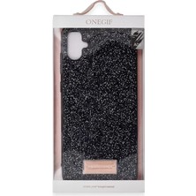 Bezos Galaxy A05 Bright Simli Kapak - Gümüş