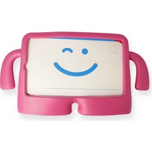 The Gencoo Samsung Galaxy T510 Tab A 10.1 Kılıf Karakter Tablet Silikon - Pembe