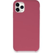 Bezos iPhone 11 Pro Max Kılıf Lansman Legant Silikon - Fuşya